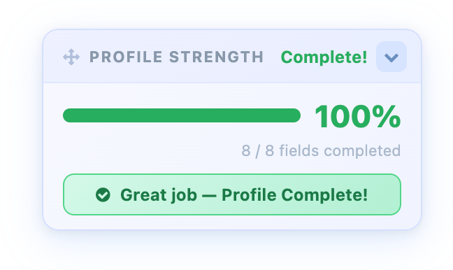 Floating widget on Contact form