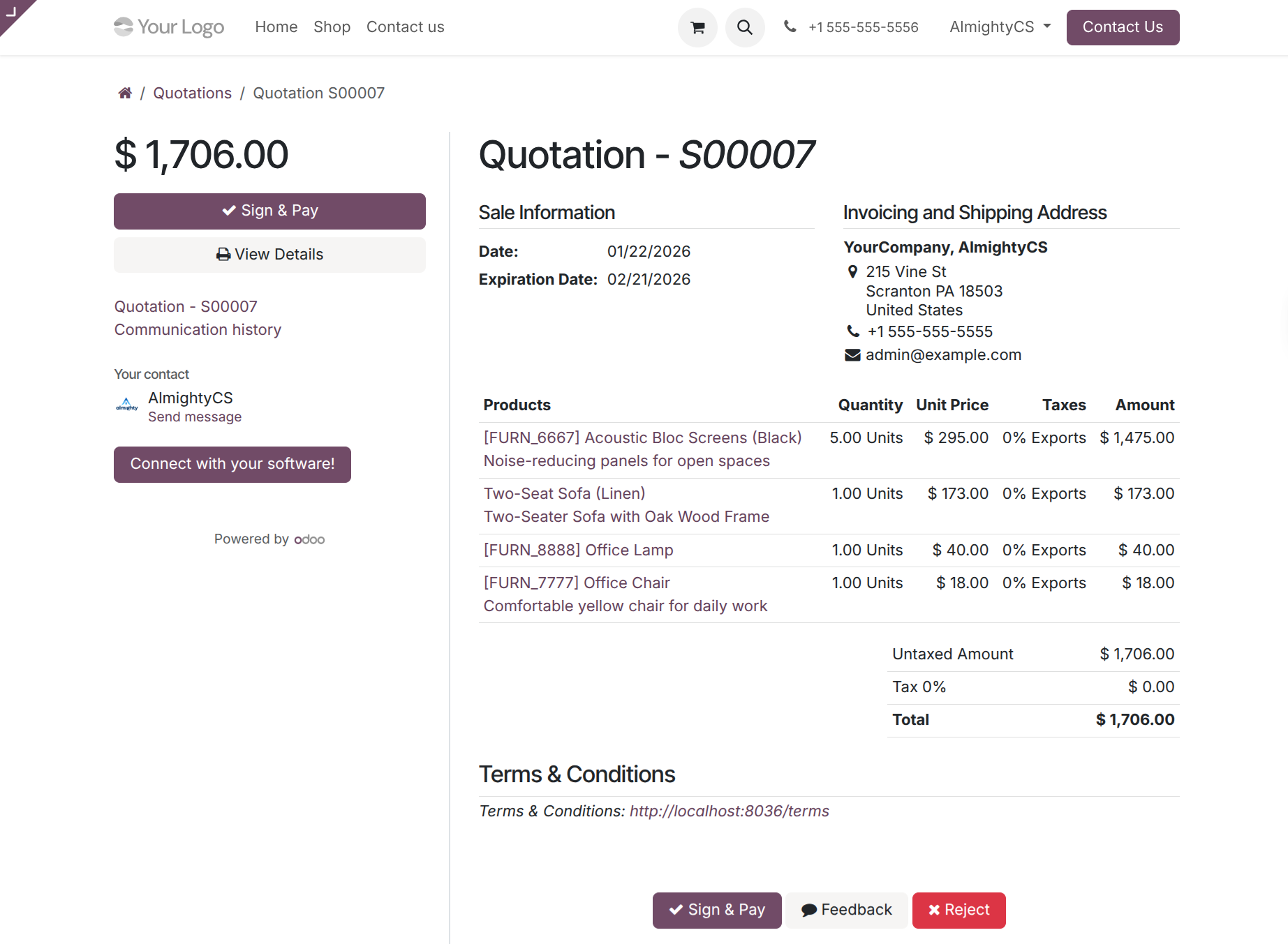 Sales Dashboard