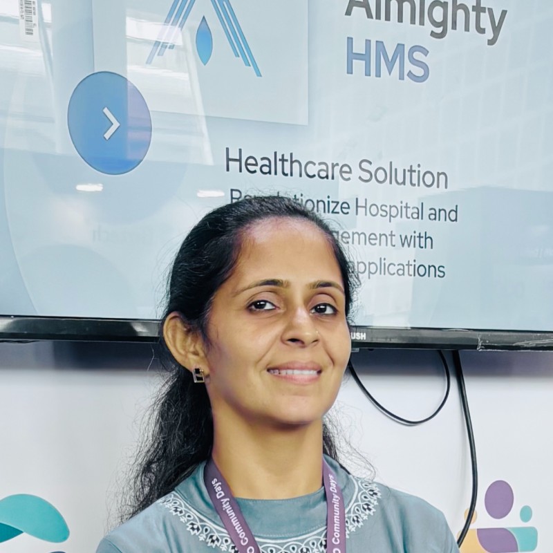 Dharti Ratani, Co-Founder & COO of AlmightyCS